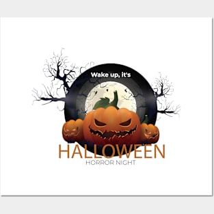 WAKE UP IT'S HALLOWEEN Posters and Art